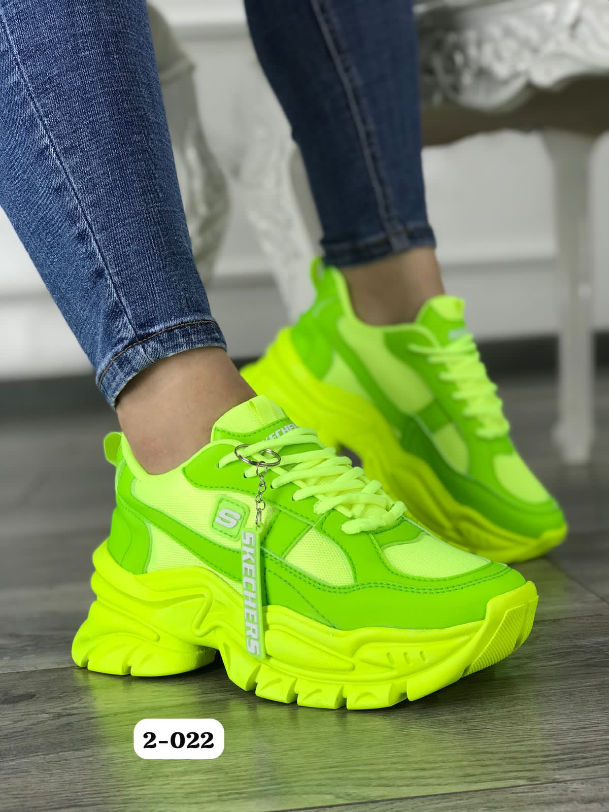 Tenis Skechers Plataforma Dama